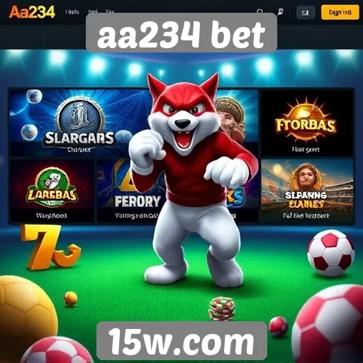Diversificação de jogos disponíveis na plataforma aa234 bet