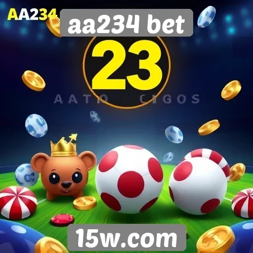 Variedade de jogos disponíveis na aa234 bet
